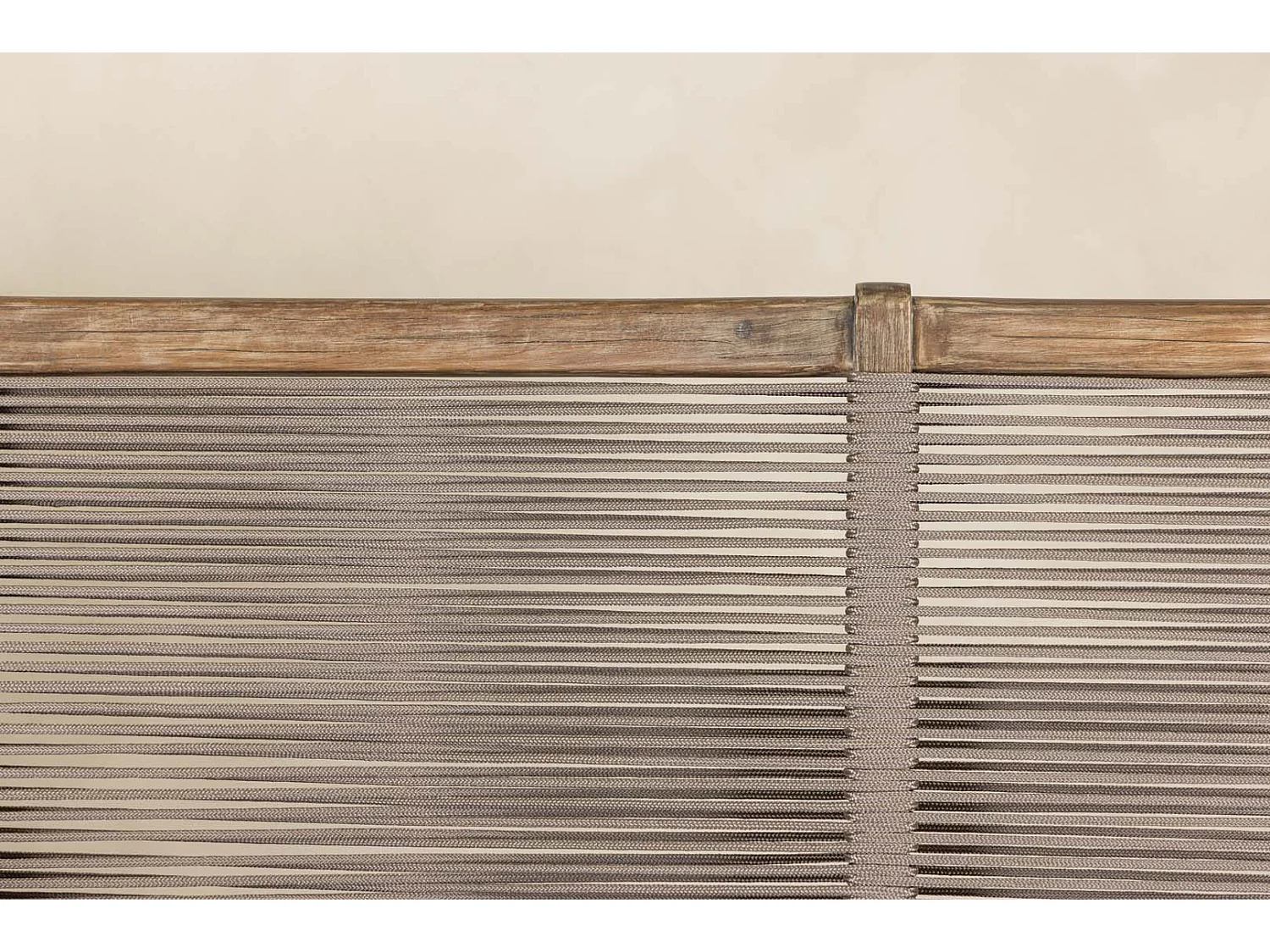 Canapé de Jardin 2 Places "Little John" 120cm Marron