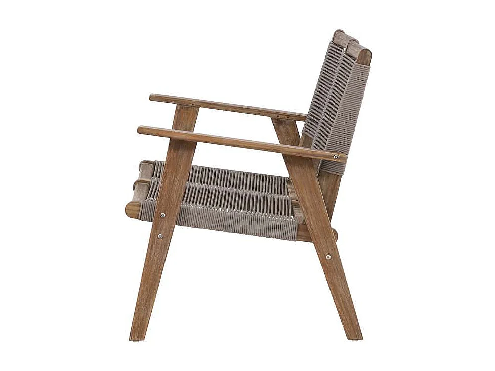 Canapé de Jardin 2 Places "Little John" 120cm Marron