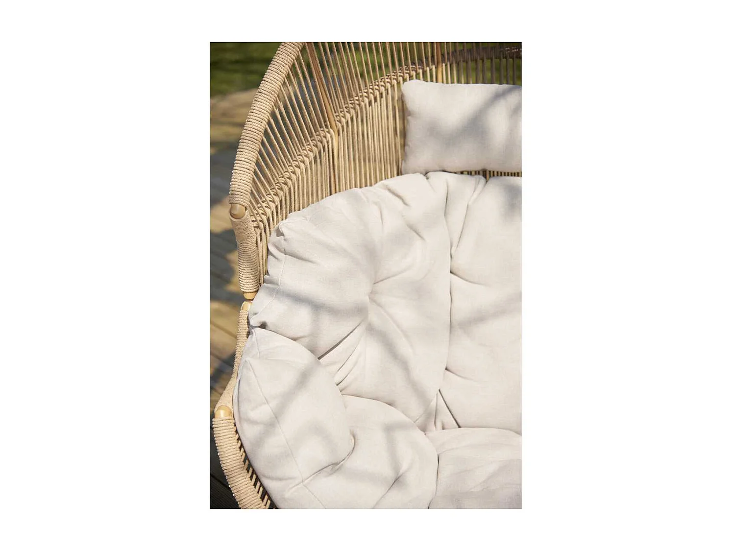 Benny chaise longue naturel.