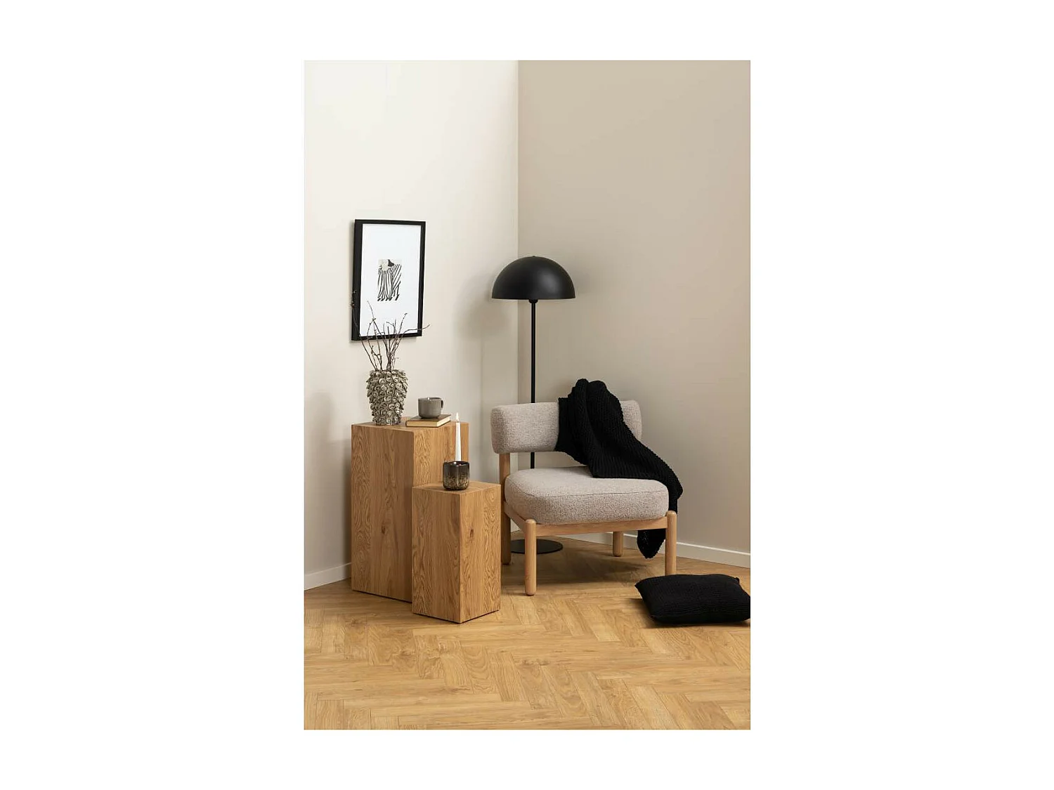 Burley fauteuilbeige.