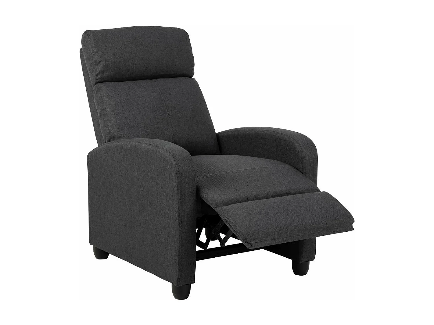 Siom fauteuil fauteuil inclinable avec poche, fonction poussée gris.