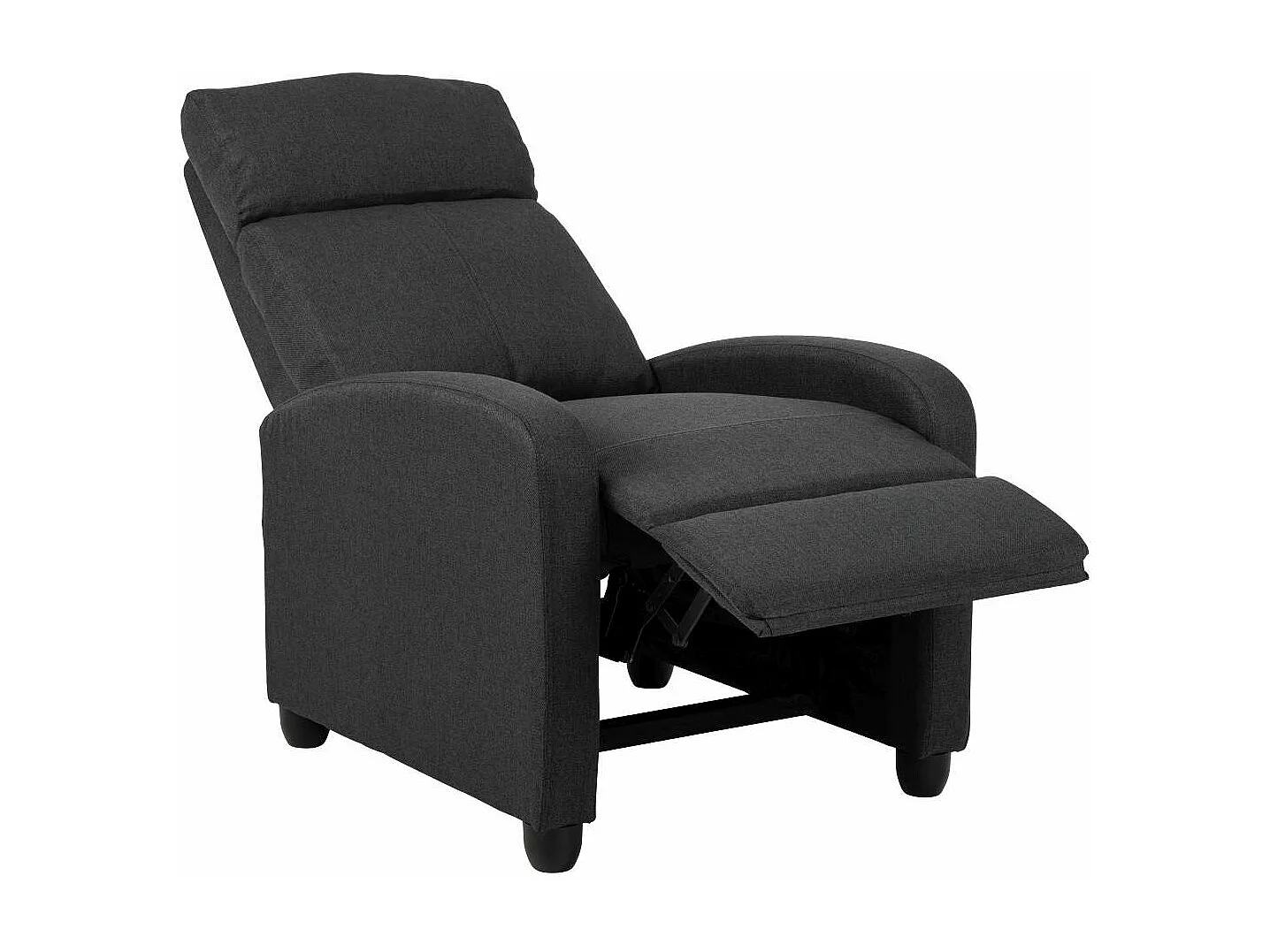 Siom fauteuil fauteuil inclinable avec poche, fonction poussée gris.