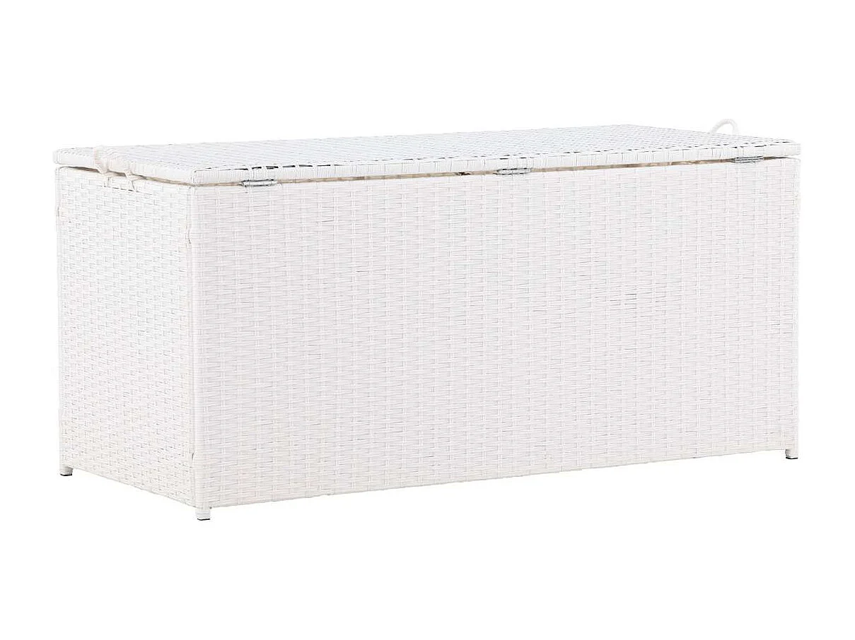 Coffre de Jardin "London" 130cm Blanc