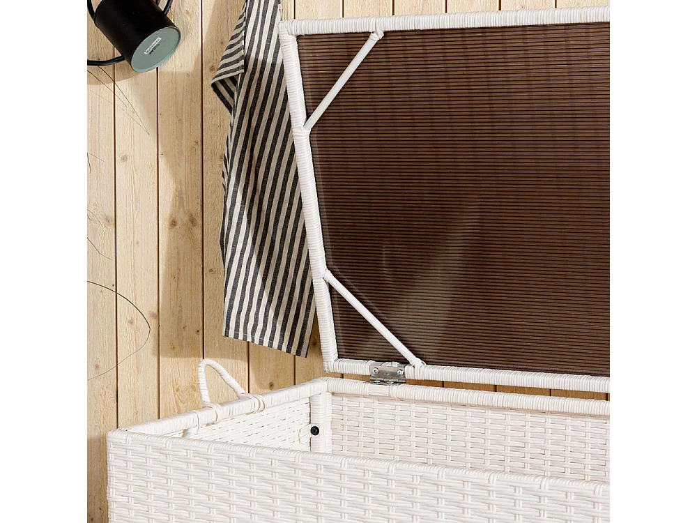 London Kissenbox weiß.