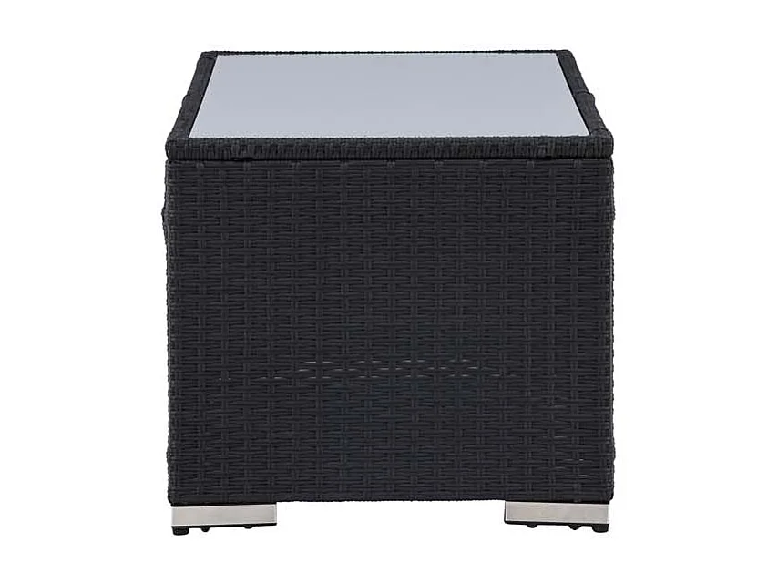 Table Basse de Jardin "London" 120cm Noir