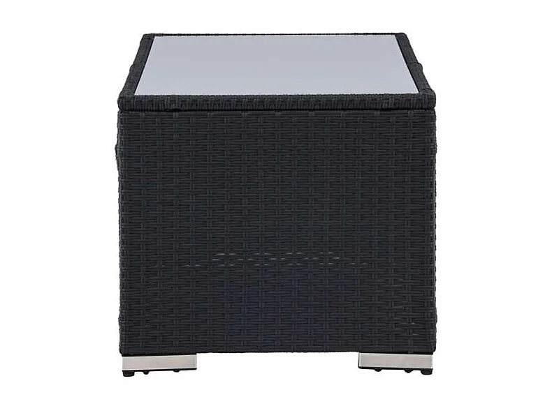 Table Basse de Jardin "London" 120cm Noir