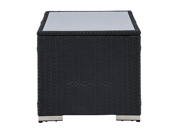 Table Basse de Jardin "London" 120cm Noir