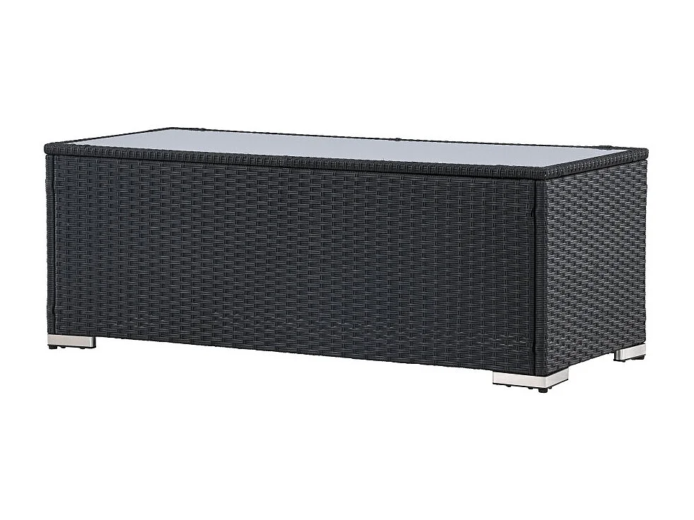 Table Basse de Jardin "London" 120cm Noir