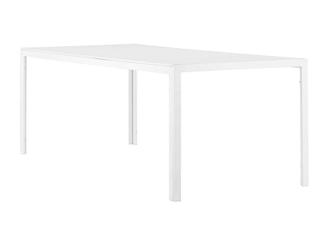 Break tuintafel 90x205cm wit.
