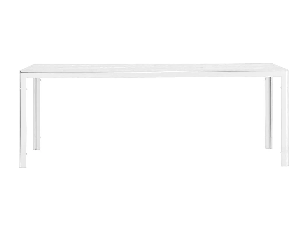 Table de Jardin "Break" 205cm Blanc