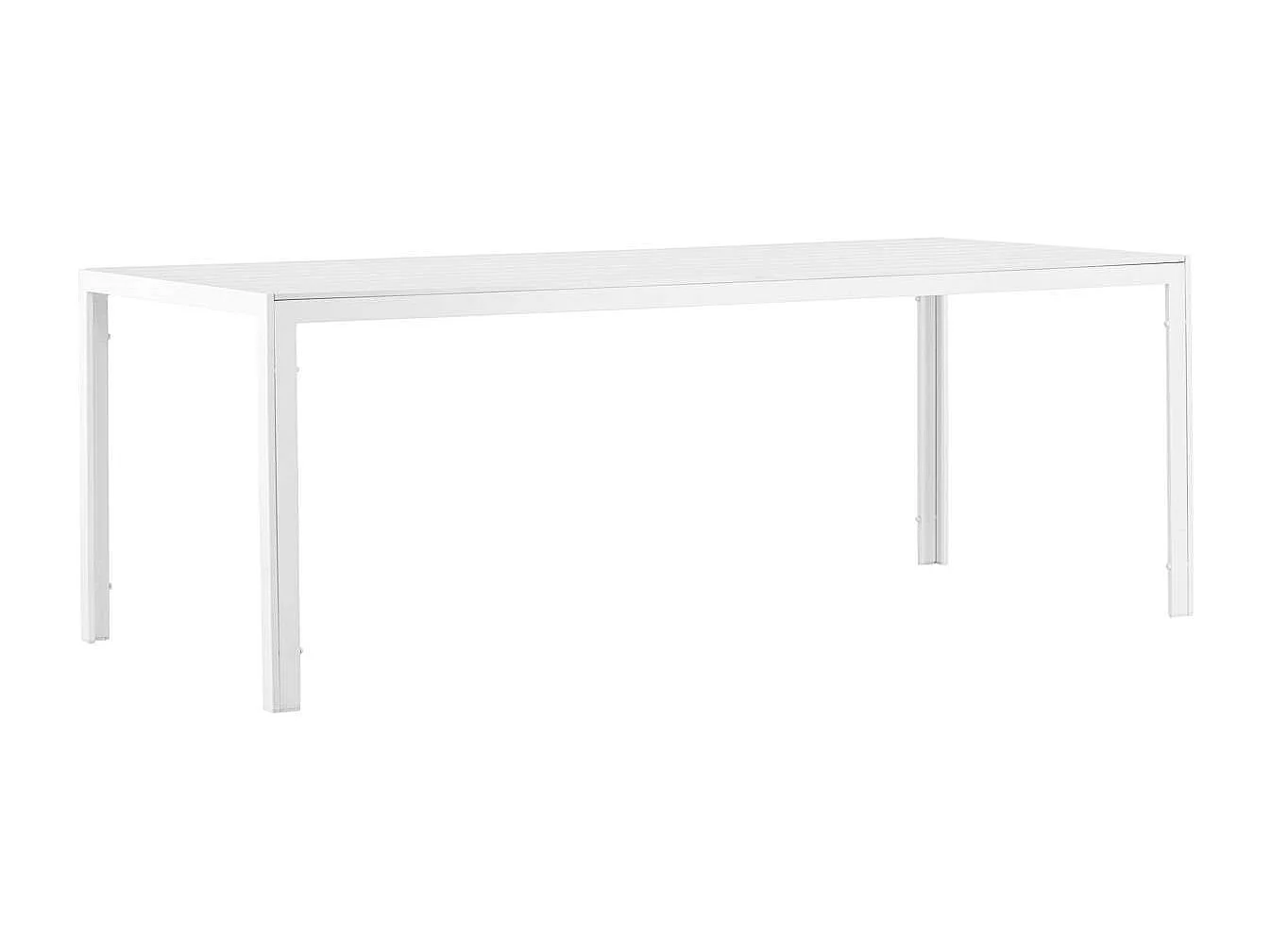 Break tuintafel 90x205cm wit.