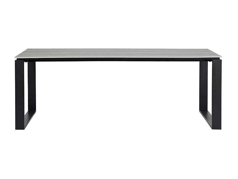 Martinus table de jardin 100x210cm noir,gris.