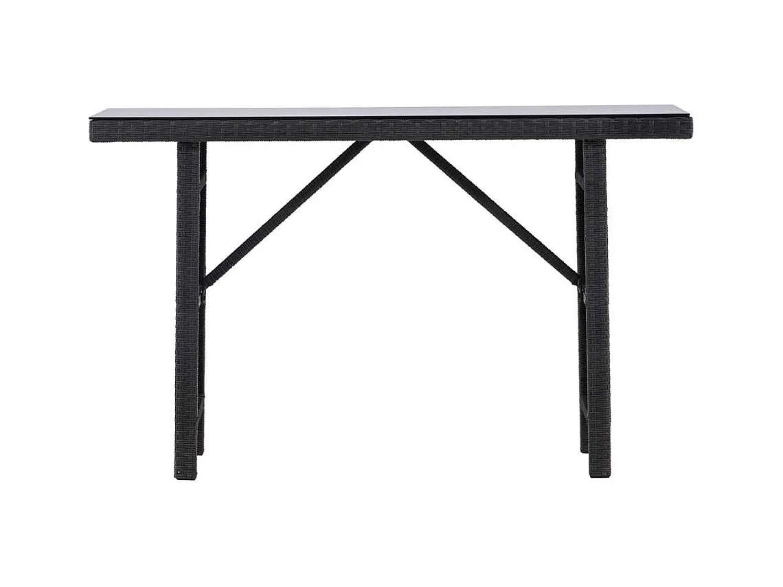 Console de Jardin "Padova" 120cm Noir