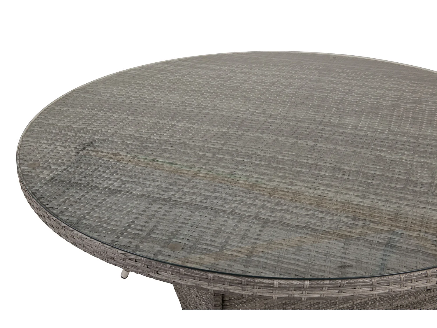 Table de Jardin Ronde "Volta" 150cm Gris
