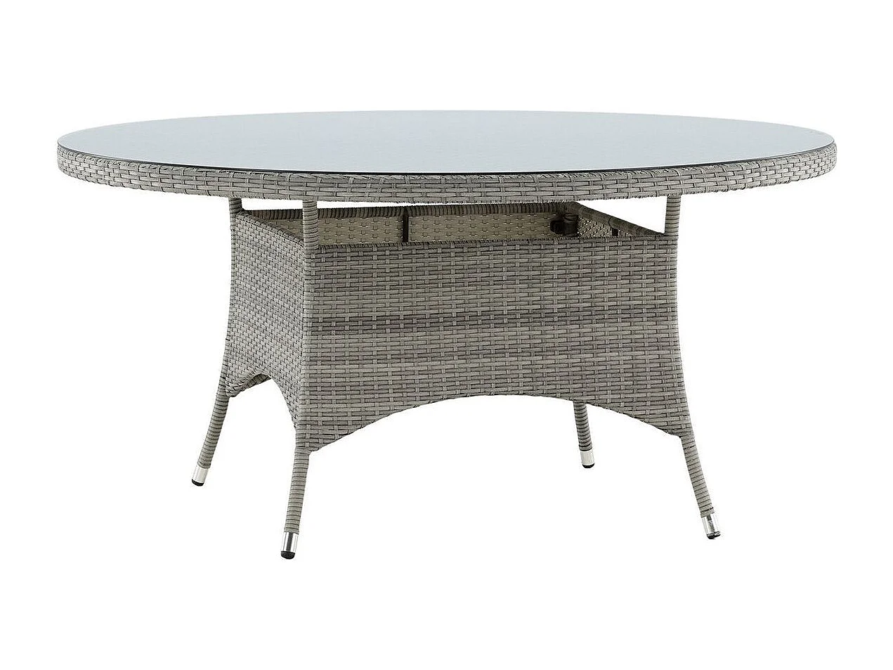Table de Jardin Ronde "Volta" 150cm Gris