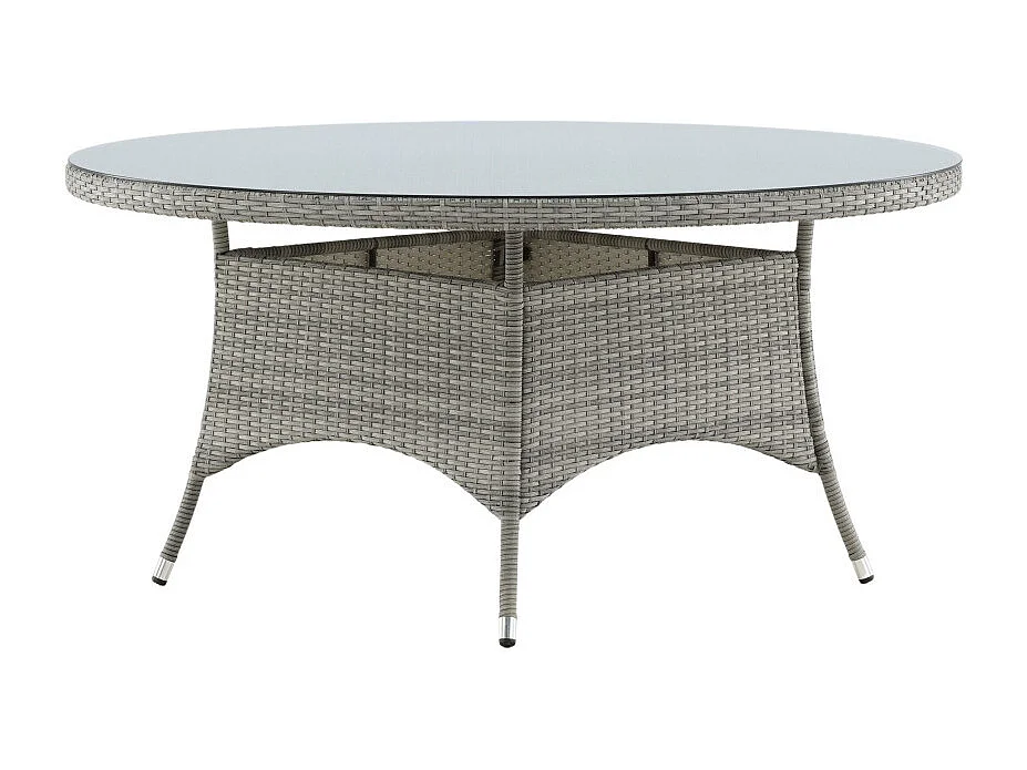 Table de Jardin Ronde "Volta" 150cm Gris
