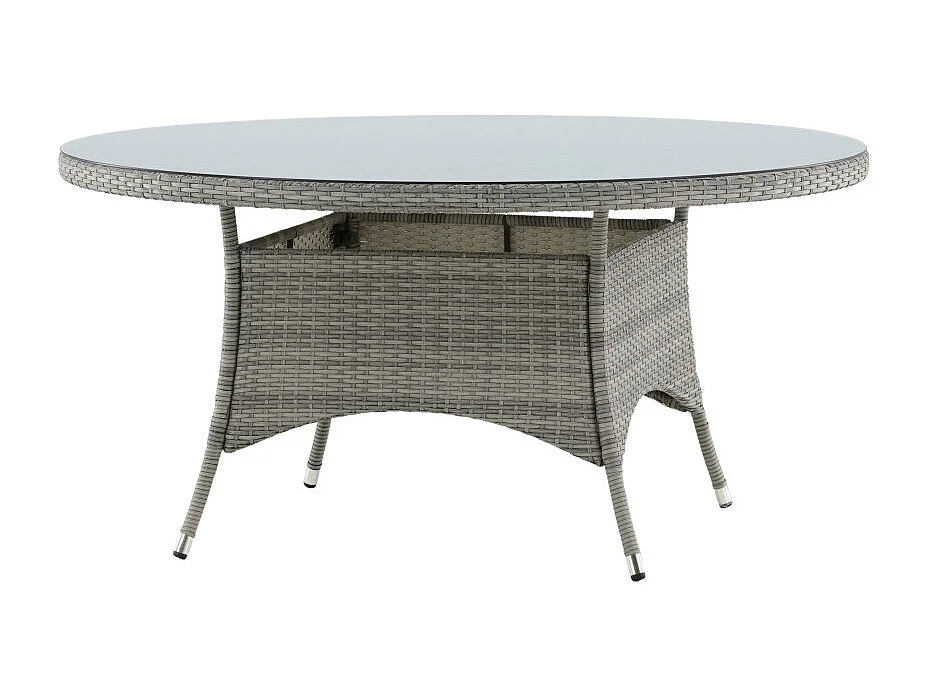 Table de Jardin Ronde "Volta" 150cm Gris
