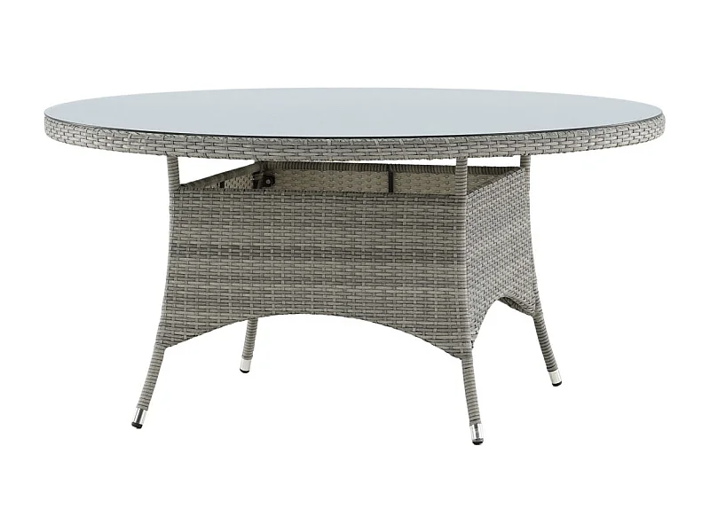 Table de Jardin Ronde "Volta" 150cm Gris