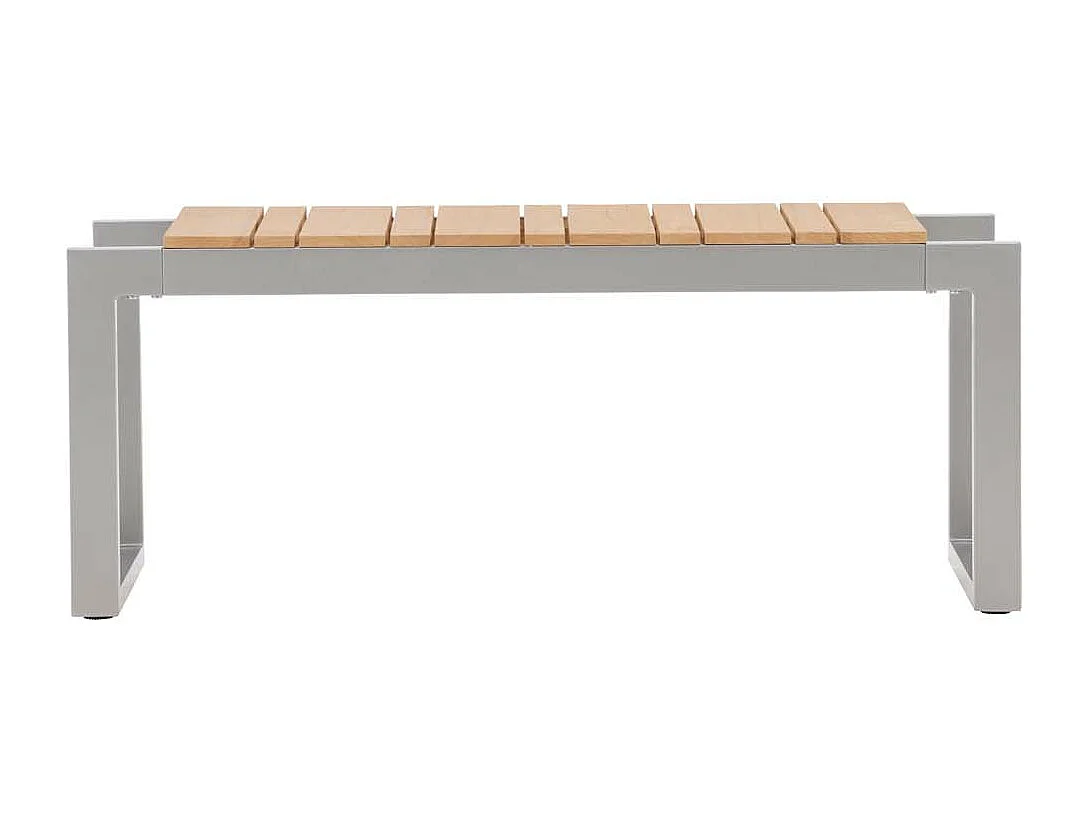 Zenia tuinbank donkergrijs.