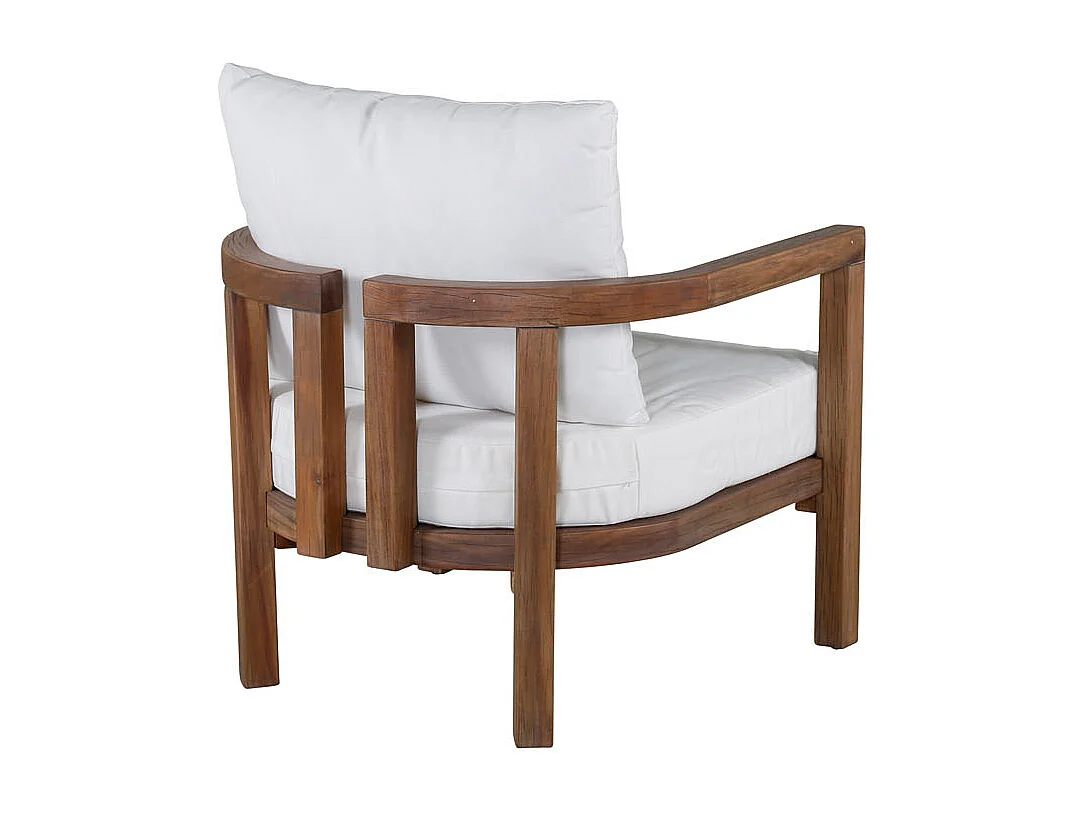 Erica tuinstoel wit, natuur.