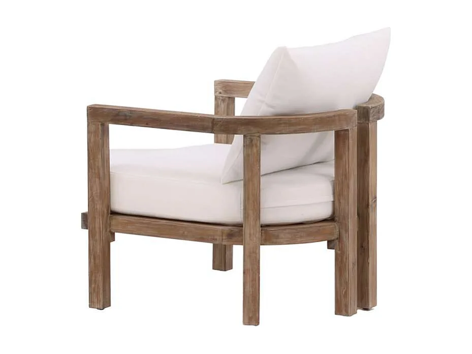 Erica tuinstoel wit, natuur.