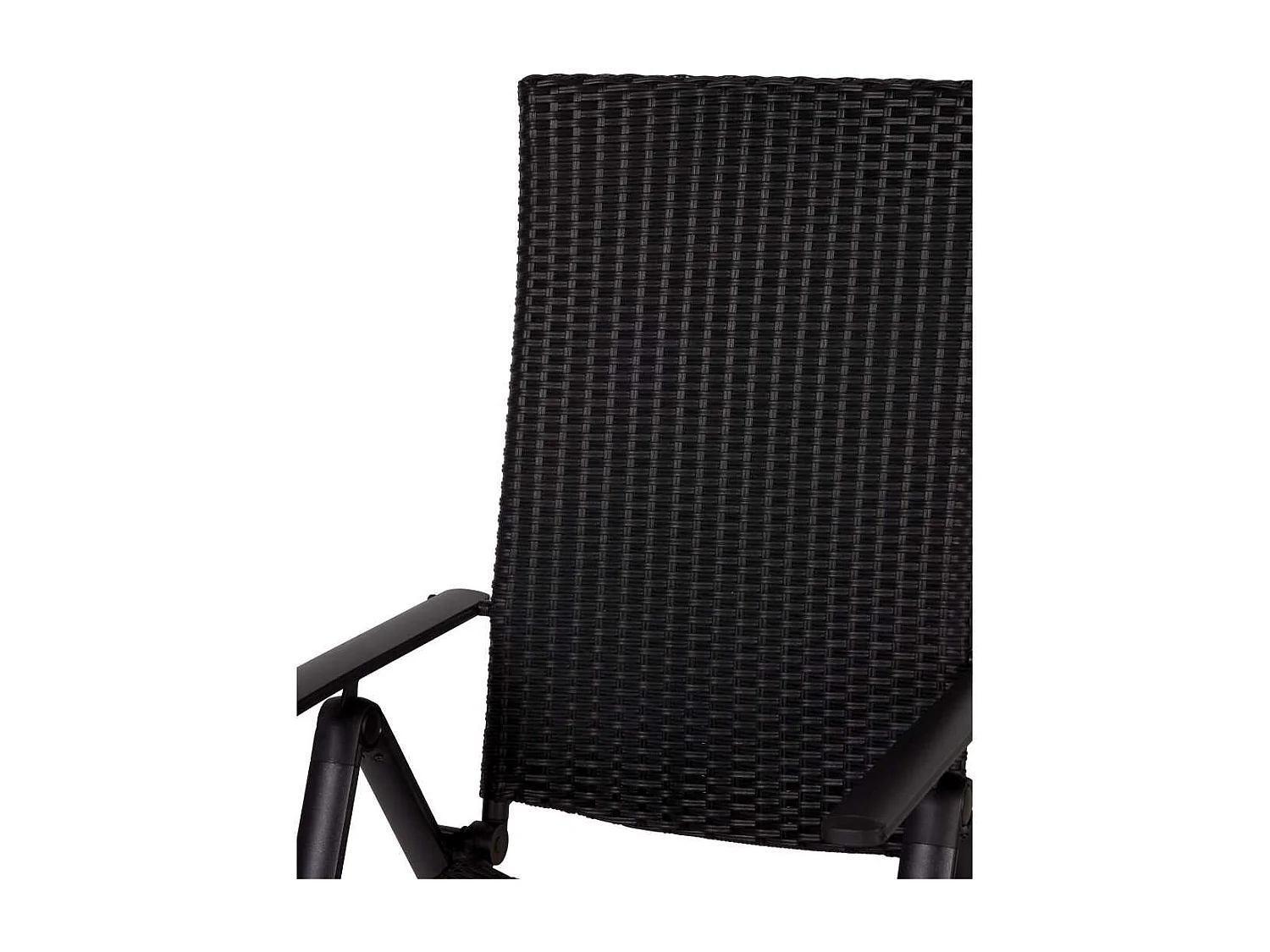 Lise Gartenstuhl Stuhl pos. einstellbar schwarz.