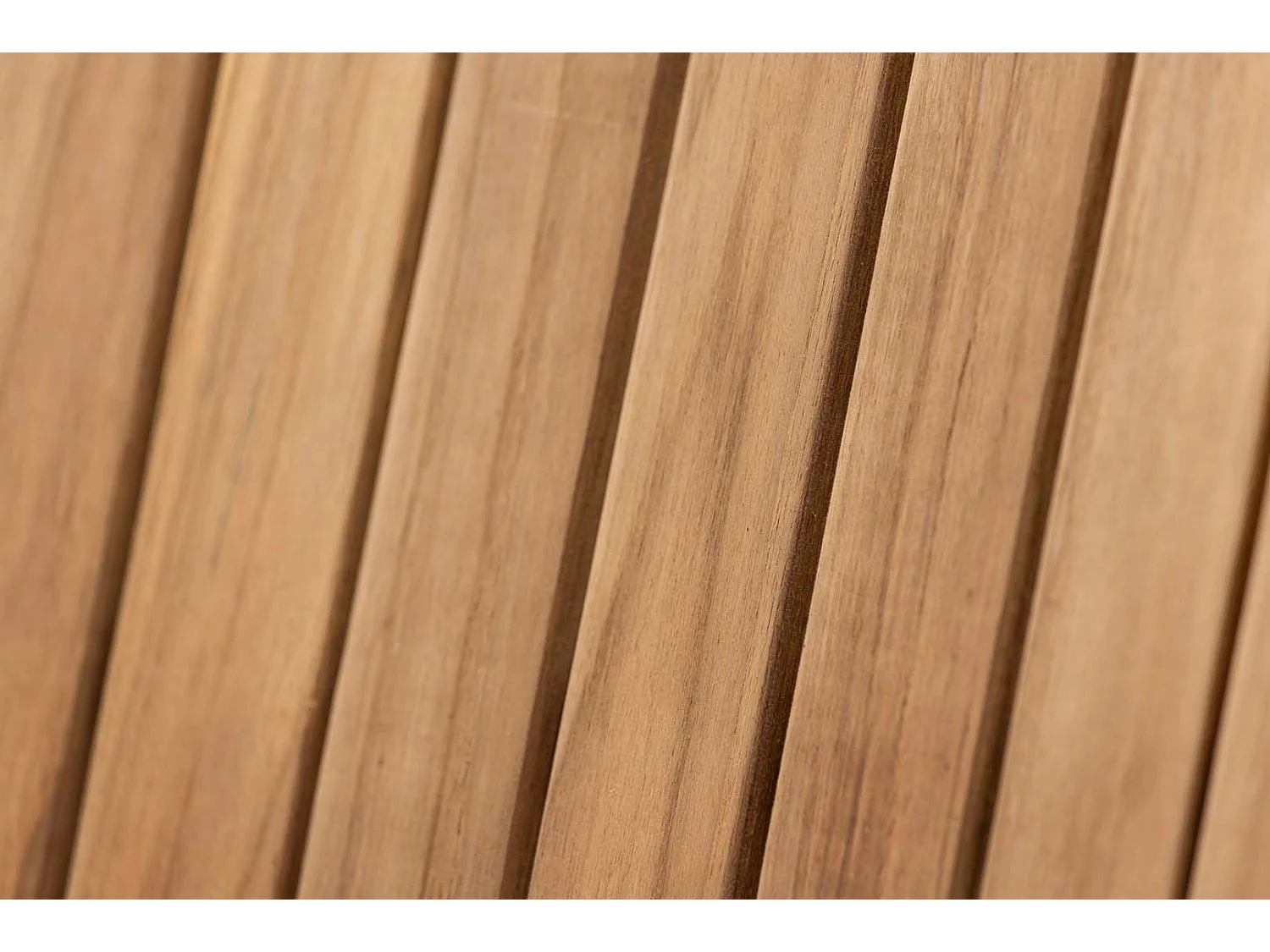 Chaise de Jardin en Teck "Holmsund" 87cm Naturel