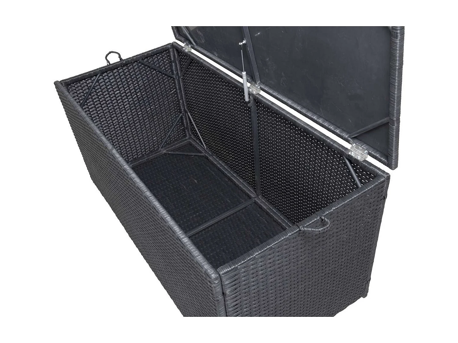 Coffre de Jardin "London" 130cm Noir