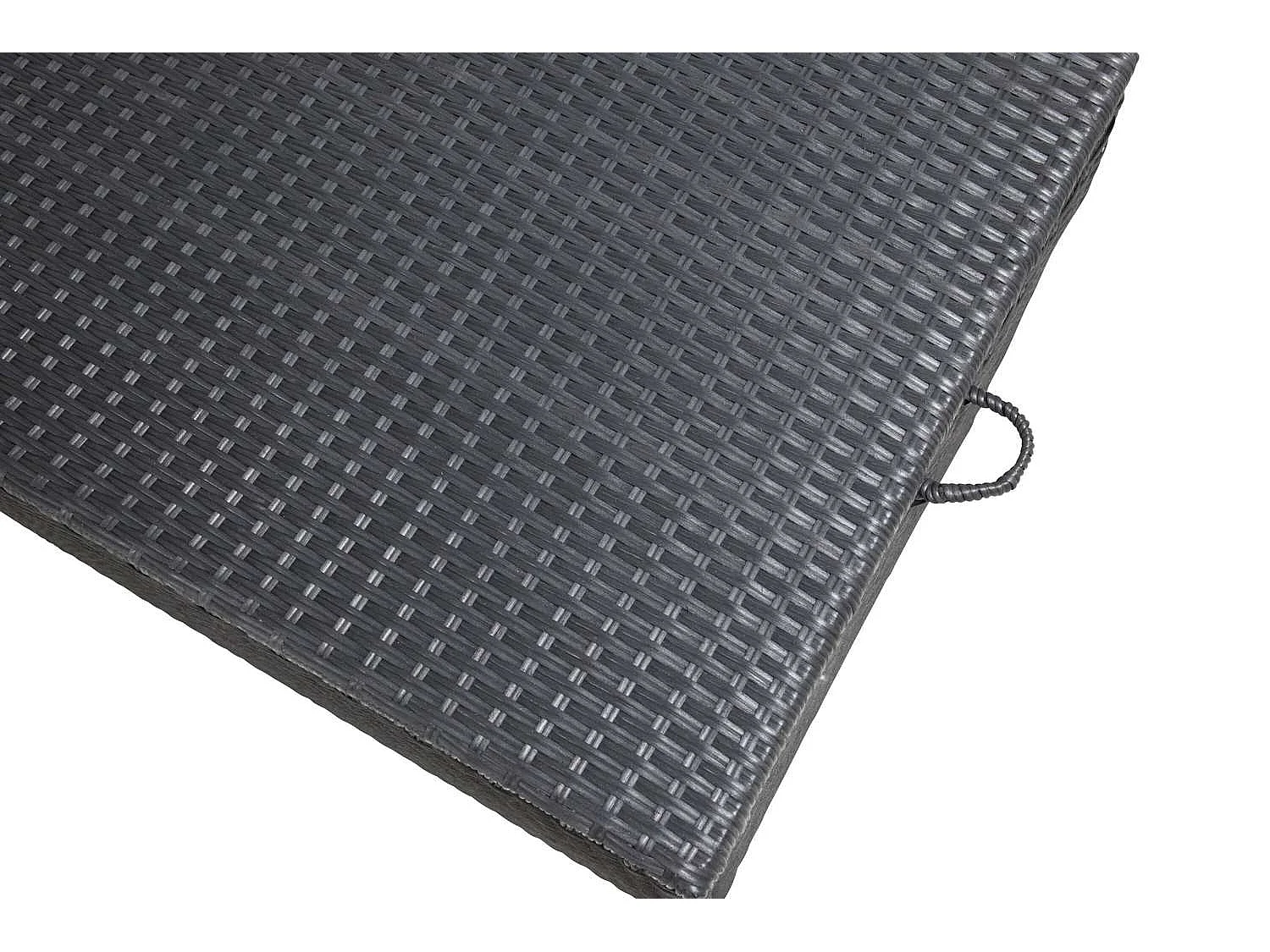 Coffre de Jardin "London" 130cm Noir