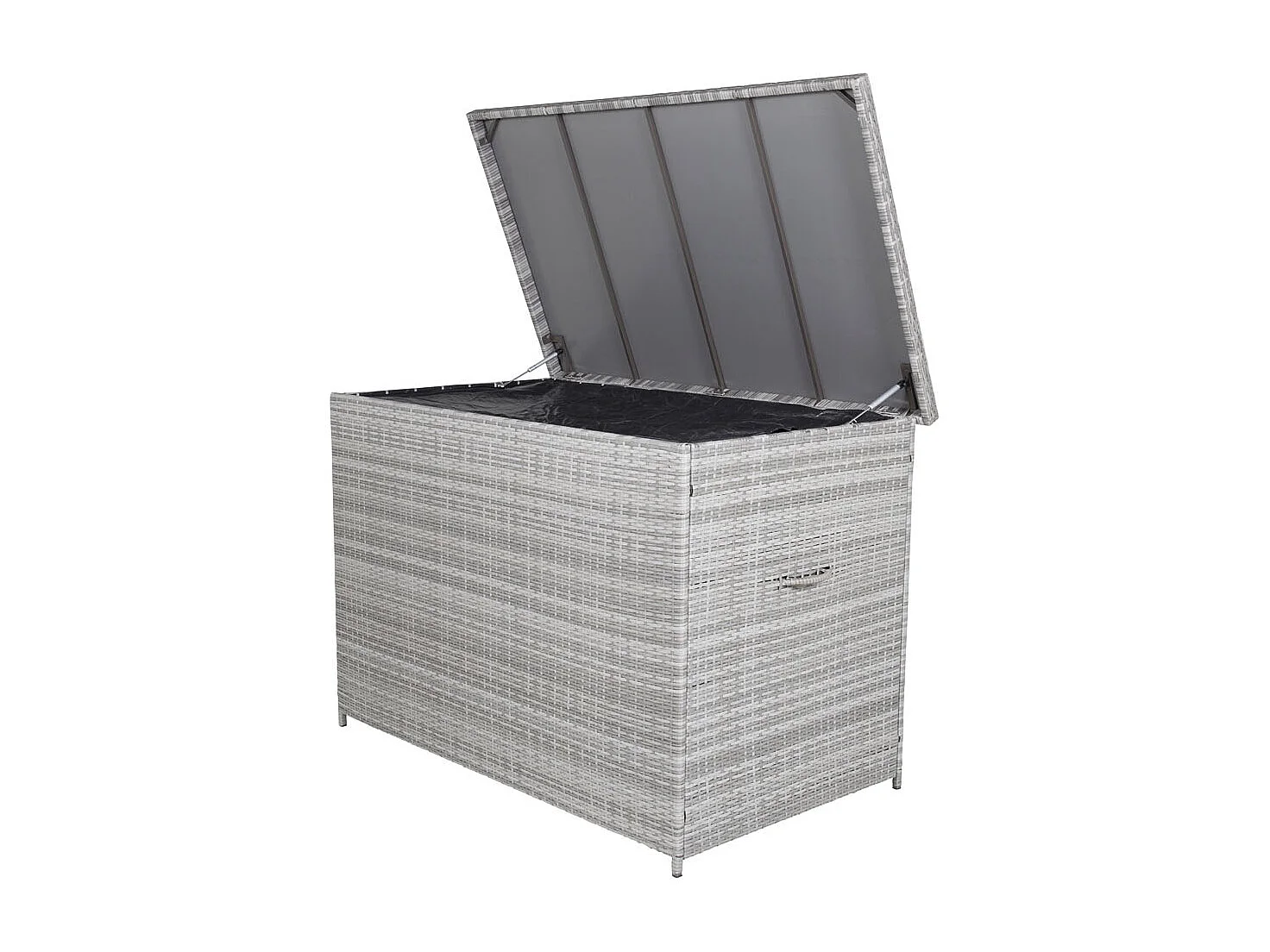 Coffre de Jardin "Amazona" 150cm Gris