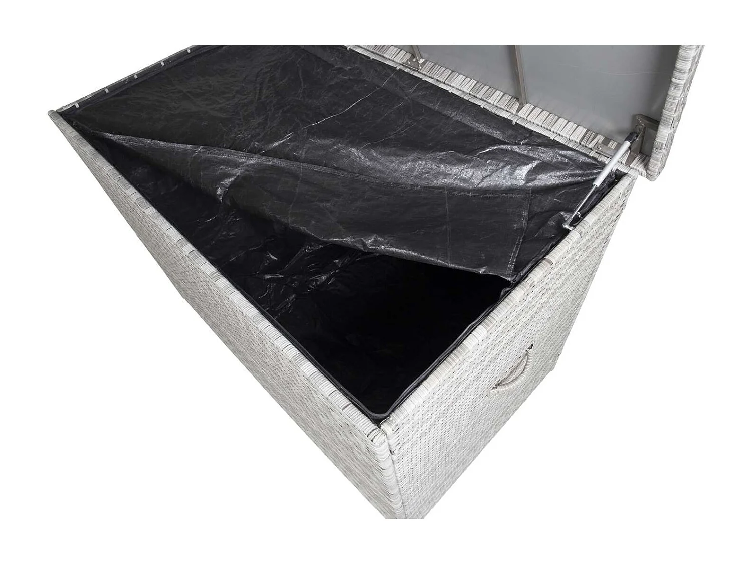 Coffre de Jardin "Amazona" 150cm Gris