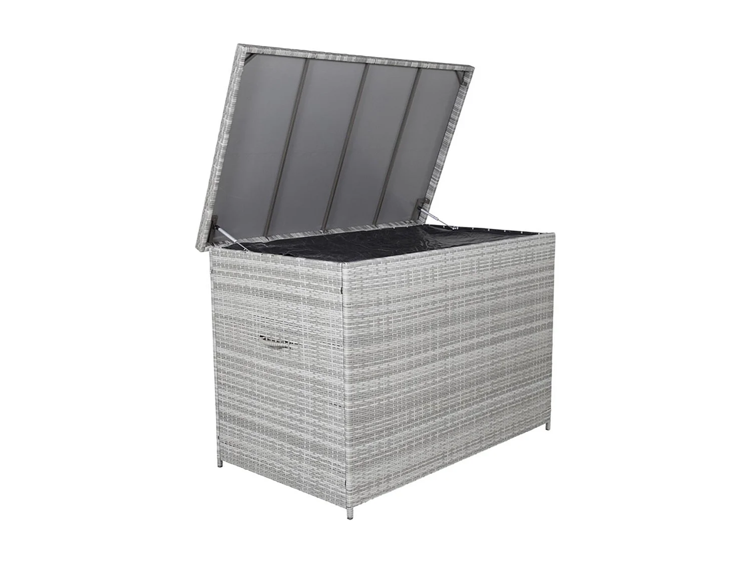 Coffre de Jardin "Amazona" 150cm Gris