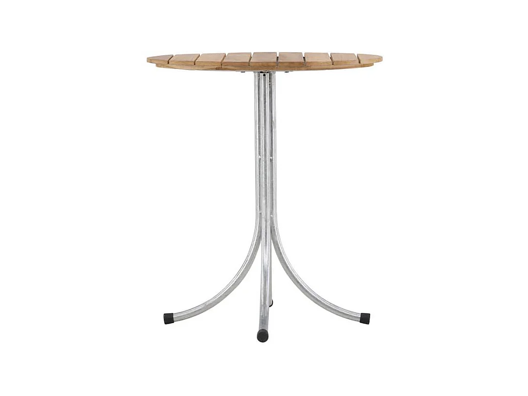 Table de Jardin en Teck "Holmsund" 75cm Naturel