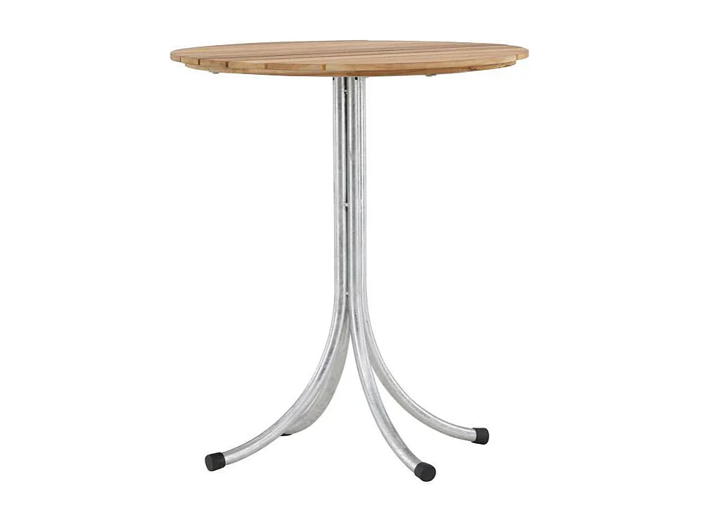 Table de Jardin en Teck "Holmsund" 75cm Naturel