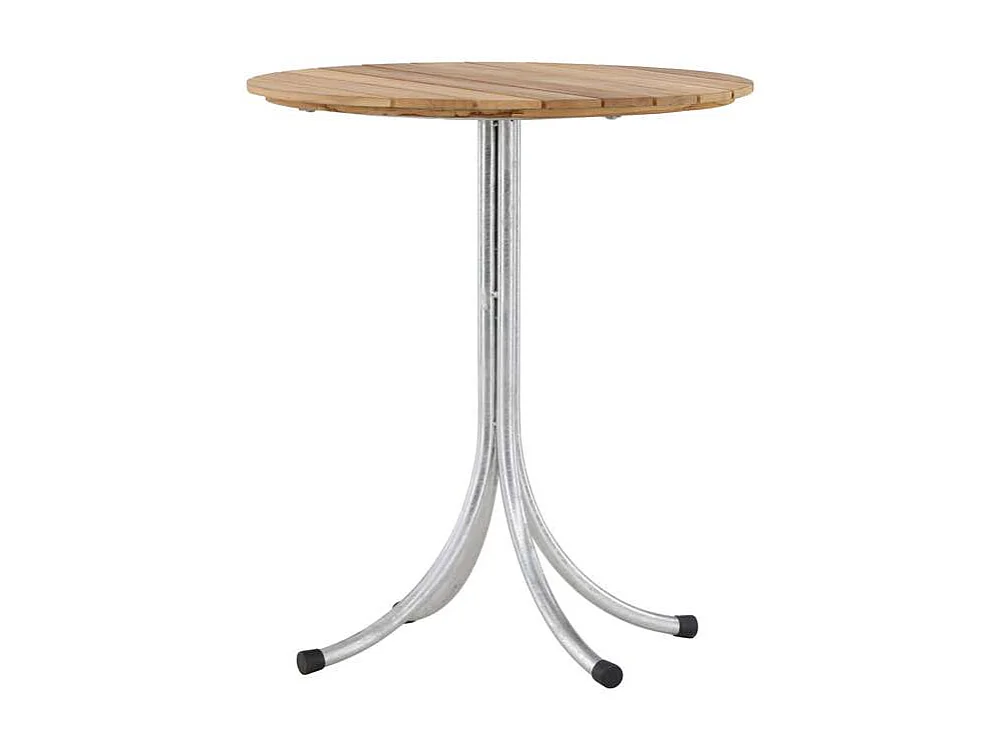 Table de Jardin en Teck "Holmsund" 75cm Naturel