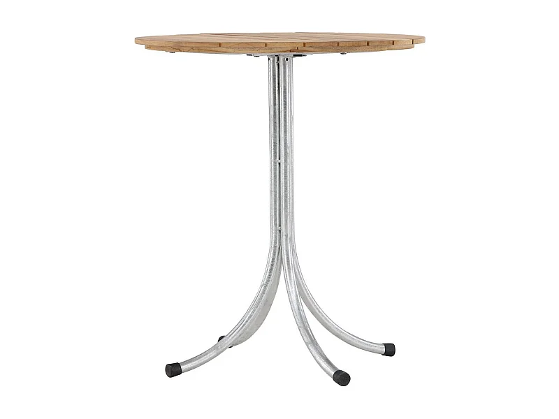 Table de Jardin en Teck "Holmsund" 75cm Naturel