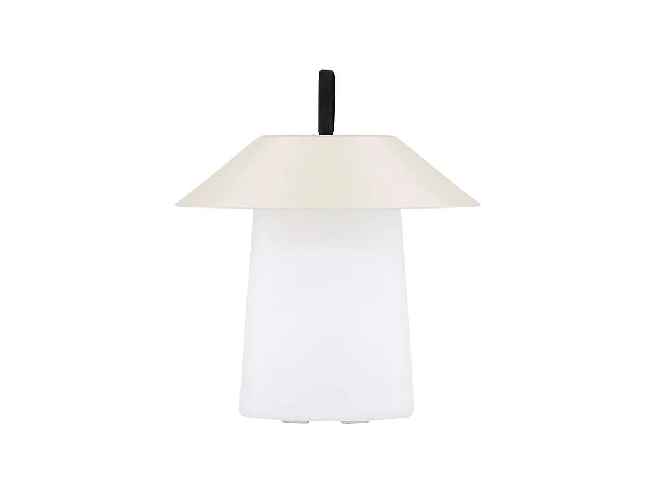 Lampe à Poser d'Extérieur LED "Rubu" 26cm Beige
