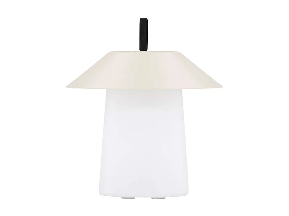 Rubu tafellamp LED buiten beige.