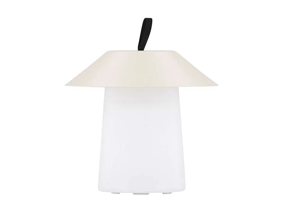 Rubu lampe de table LED pour l'extérieur beige.
