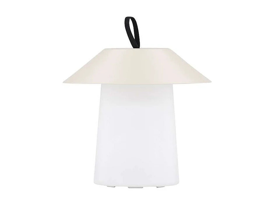 Rubu lampe de table LED pour l'extérieur beige.