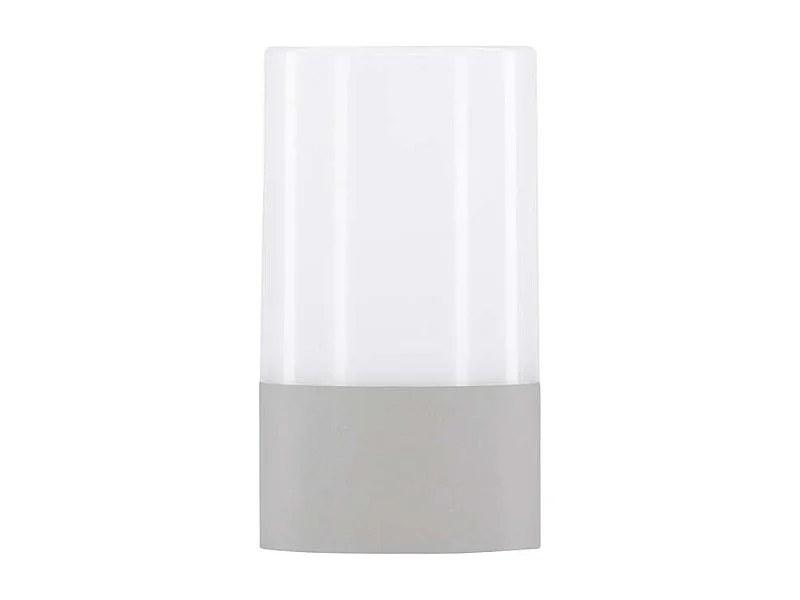 Tubu Tischleuchte LED für den Außenbereich grau.