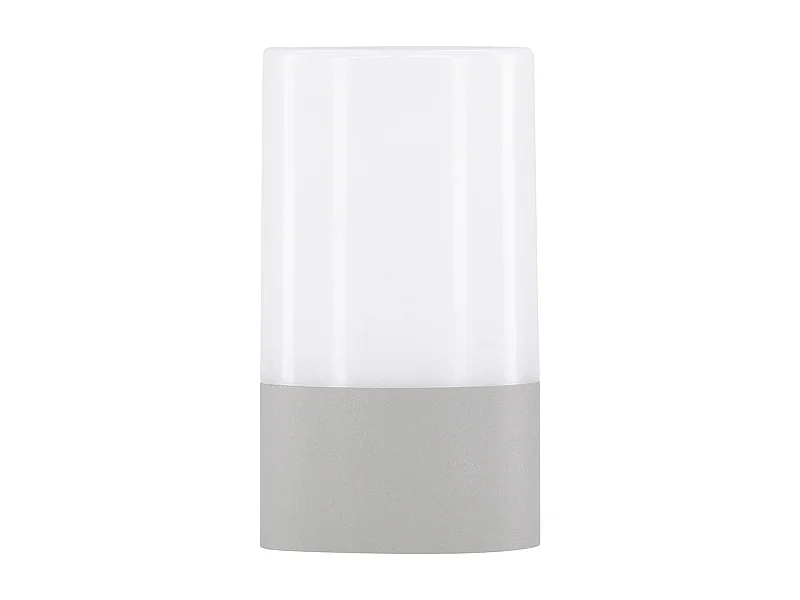 Tubu tafellamp LED buiten grijs.