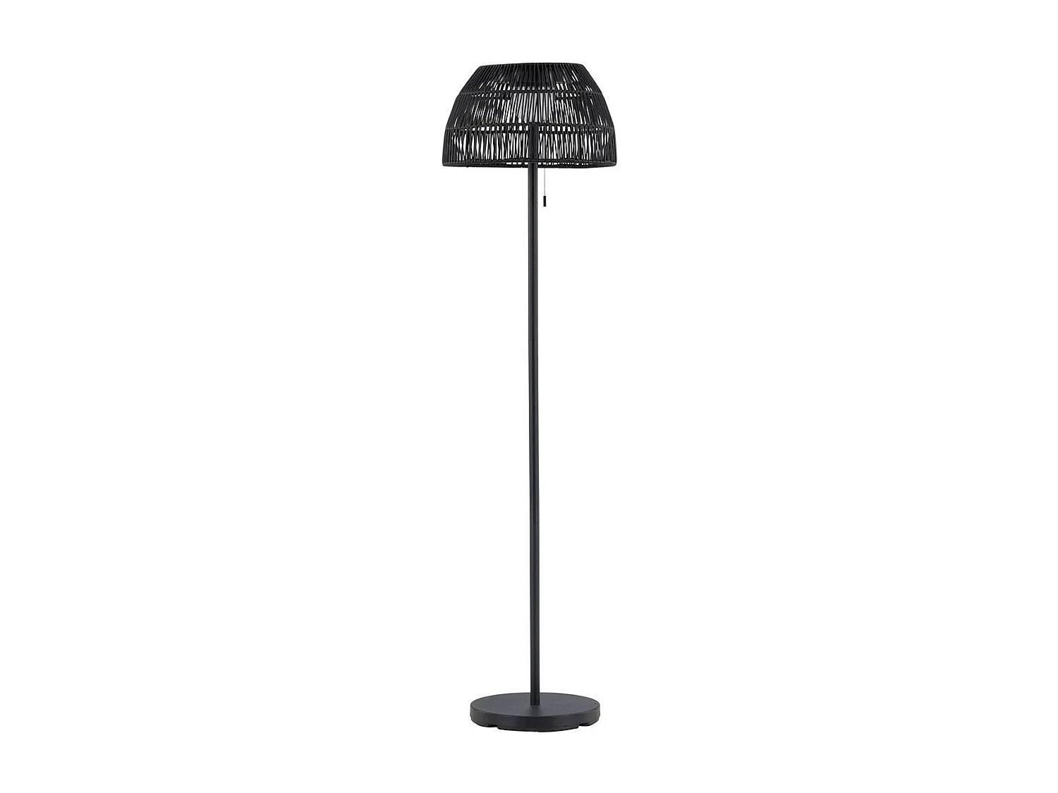 Lampadaire d'Extérieur Design "Mabis" 150cm Noir