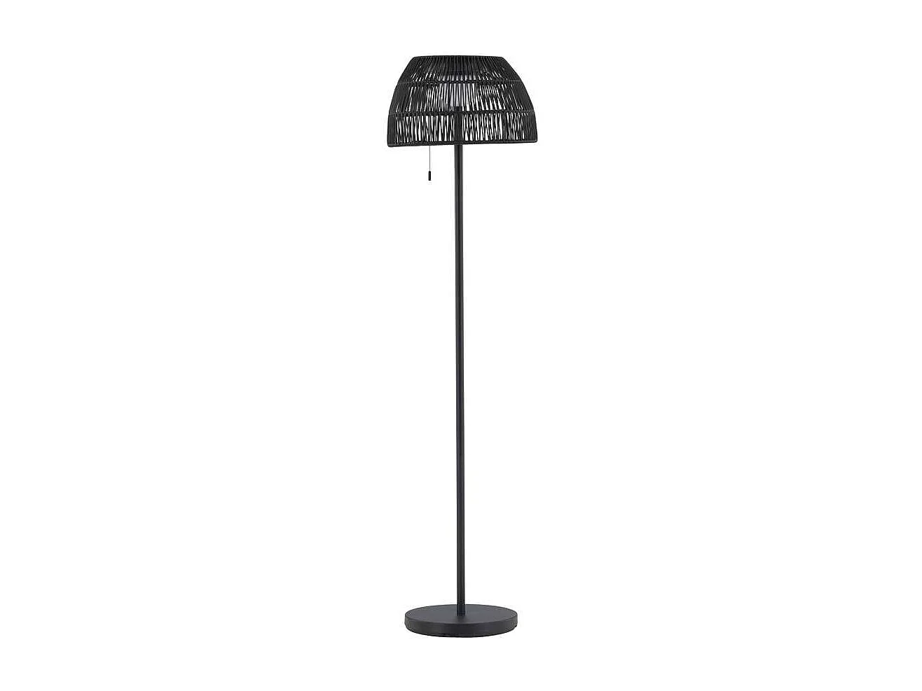 Lampadaire d'Extérieur Design "Mabis" 150cm Noir