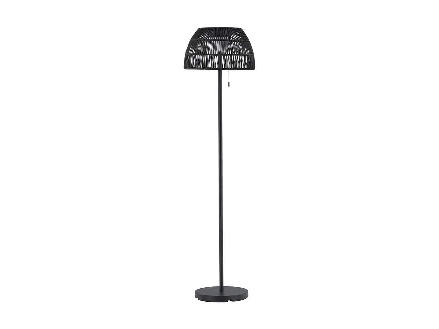 Mabis Stehleuchte LED für den Außenbereich schwarz.