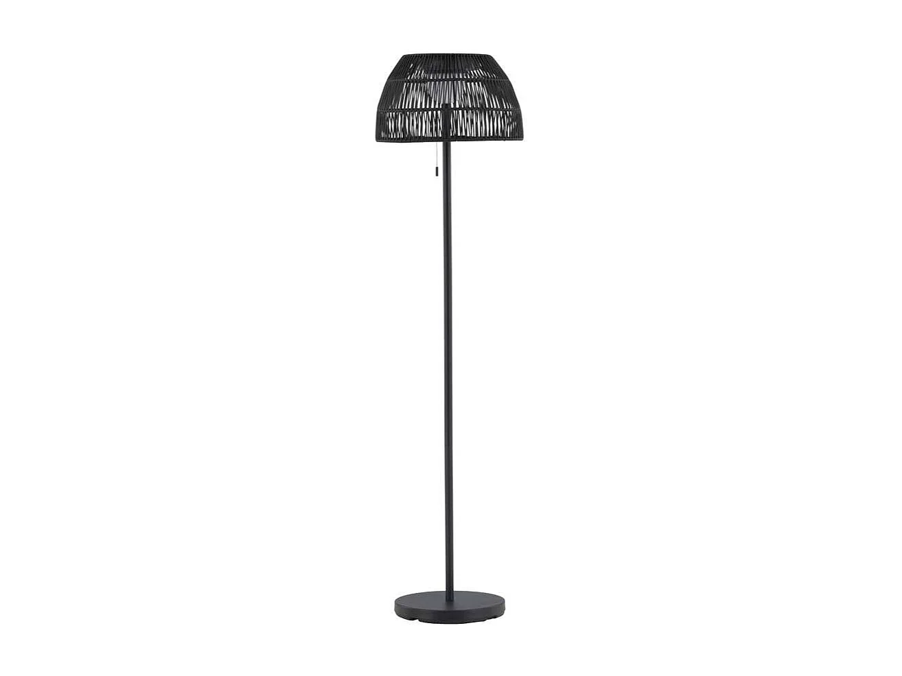 Mabis Stehleuchte LED für den Außenbereich schwarz.