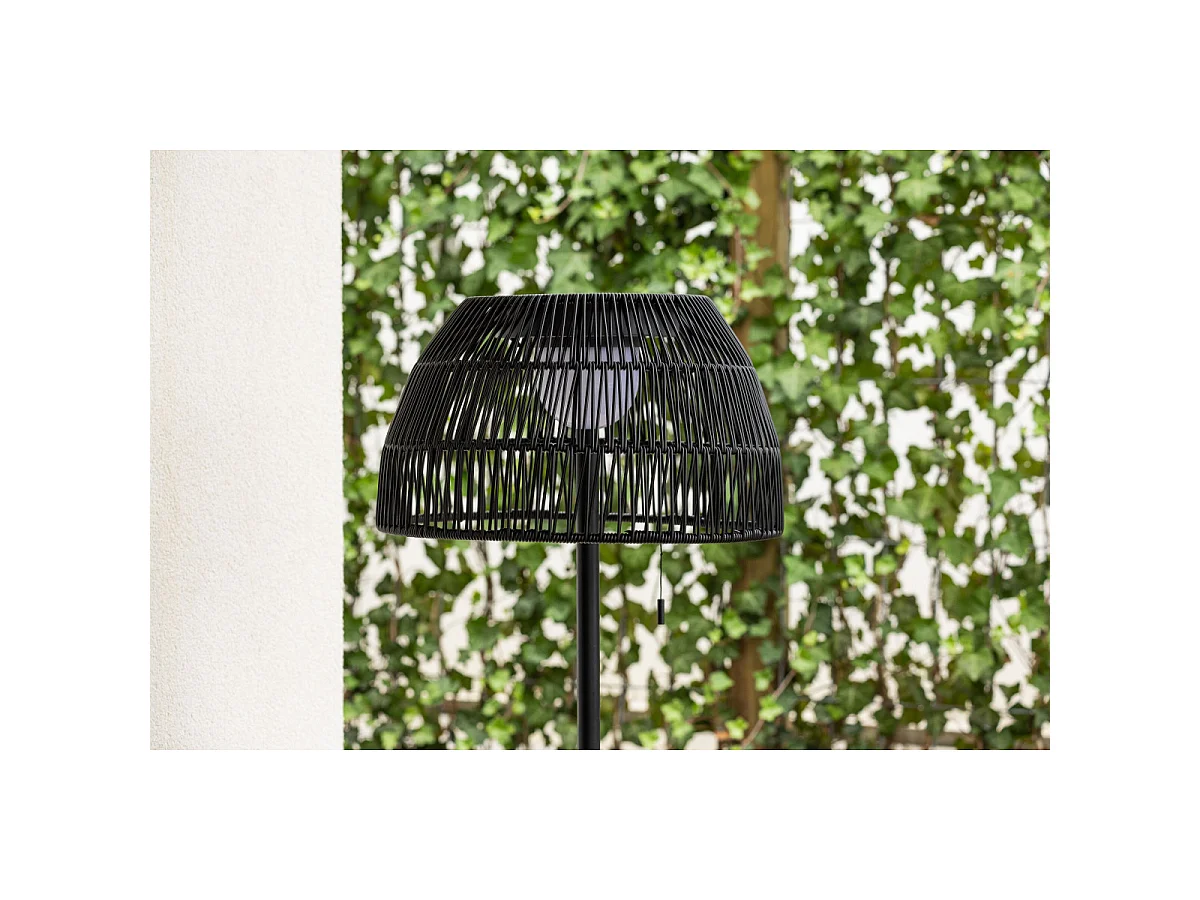 Lampadaire d'Extérieur Design "Mabis" 150cm Noir