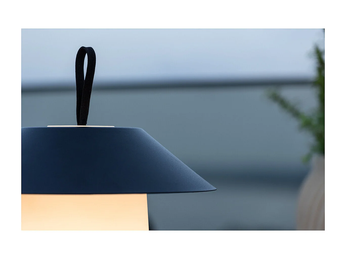 Lampe à Poser d'Extérieur LED "Rubu" 26cm Noir