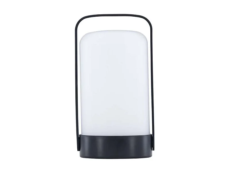 Fern tafellamp LED buiten zwart.