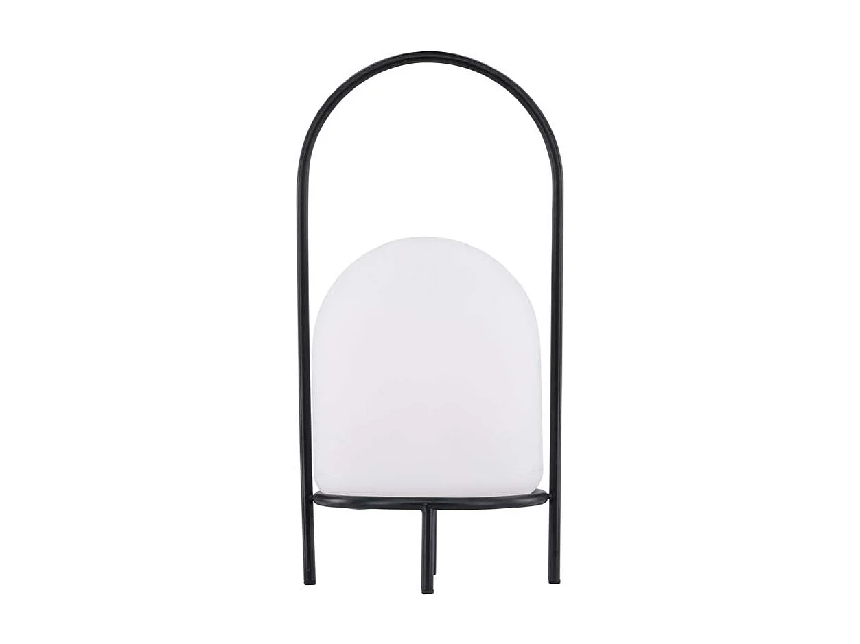 Lampada da tavolo Colie a LED per esterni 26x53x26cm nera.
